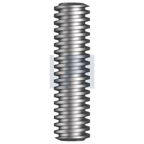 Plain Mild Steel Allthread Acme Thread 1/2X12Ft