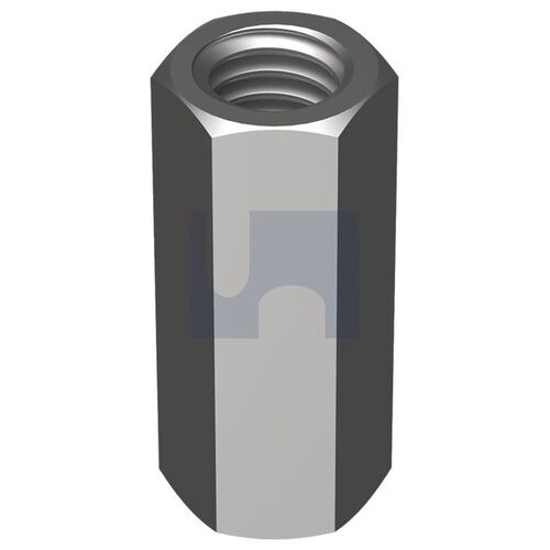 Stainless Grade 316 Hex Coupler M12X36