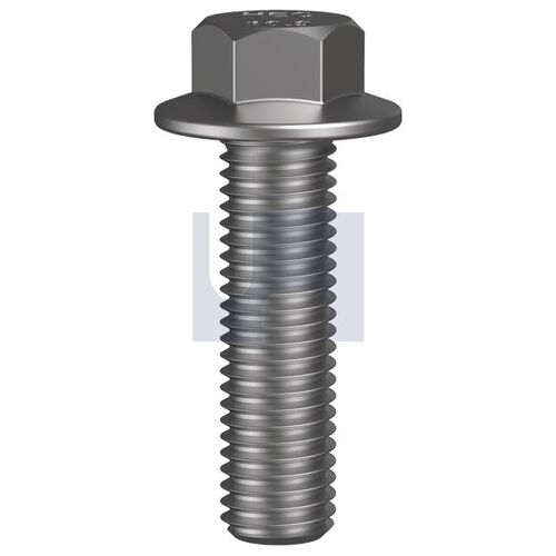 PC10.9 Flanged Hex Bolt Plain M8X35