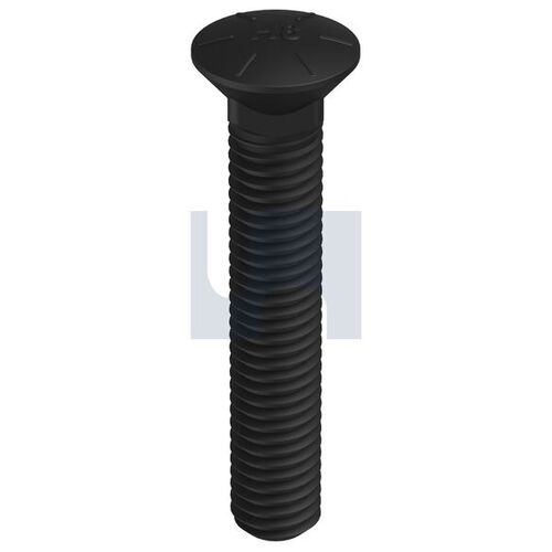 Grade 8 Plow Bolt 3/8UNCx2-1/4