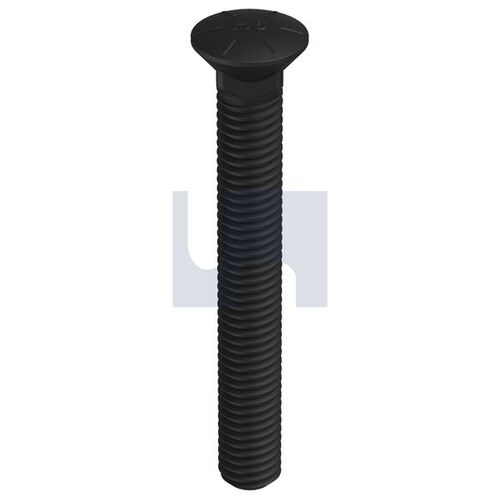 Grade 8 Plow Bolt 3/8UNCx3