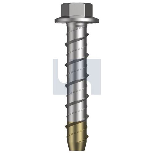 Bimetal-Stainless Grade 316 E1F X-Screwbolt Hex M6X80