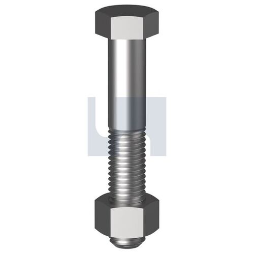 Trade Pax [5 Pkts of 5] Zinc PC4.6 Bolt & Nut Kit M16X55