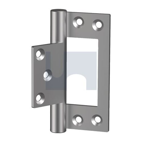 Alum Hinge Flush Pair 100