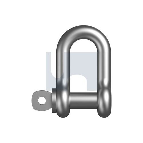 Stainless Grade 316 D Shackle Captive Pin M10X40