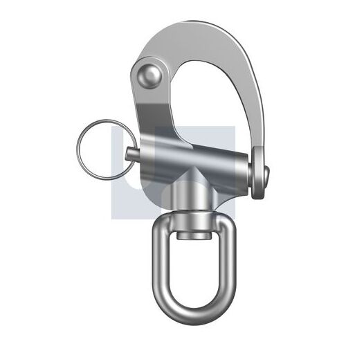 Stainless Grade 316 Swivel Eye + Snap Shackle 12