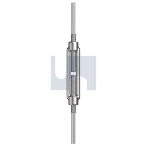 Galv Turnbuckle Stub/Eye Body M10X150