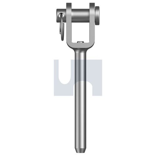 Stainless Grade 316 Terminal Swage Fork 2.5X55