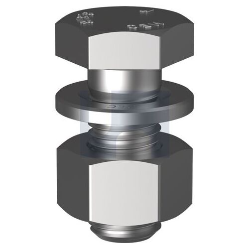 EN PC8.8 K2 Galv Structural Bolt & Nut & Washer M12X30