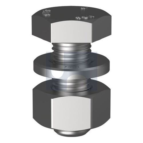 EN PC8.8 K2 Galv Structural Bolt & Nut & Washer M16X40