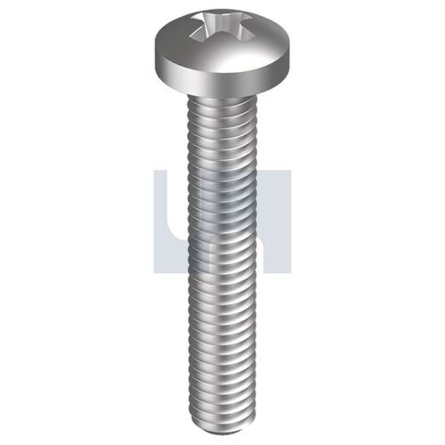 Stainless Grade 316 Din 7985 Pan Phillips MTS M2.5X12