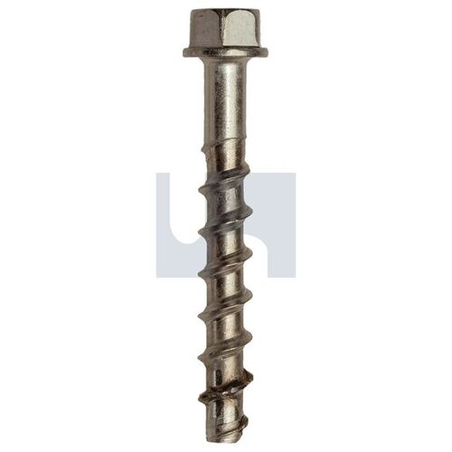 Stainless Grade 304 A4-50 MCRS-S Hex Concrete Screw 6X50