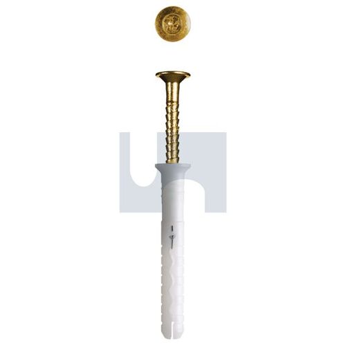 Zinc MNAF Yellow Hammer Screw Pozi 2 5X30/5