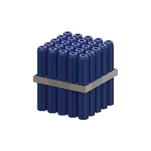 Wall Plug Pvc Frame Blue 8X25