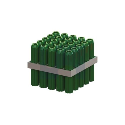 Wall Plug Pvc Frame Green 6.5X25