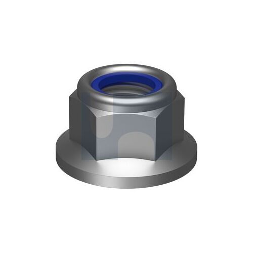 Zinc Class 8 Din6926 Flanged Nyloc Nut M8