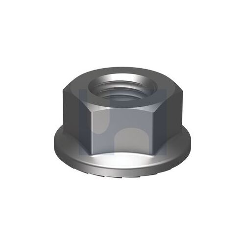 Plain Class 10 Serrated Flange Nut M12