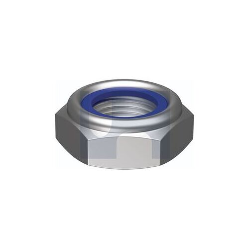 Stainless Grade 304 Thin Type Nyloc Nut 3/8UNF