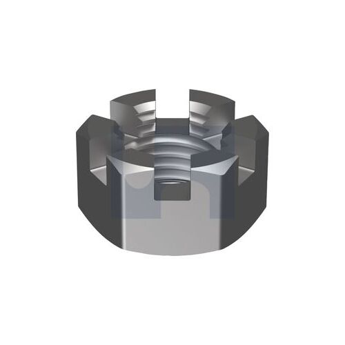 Zinc Grade 2 Slotted Hex 7/8UNF