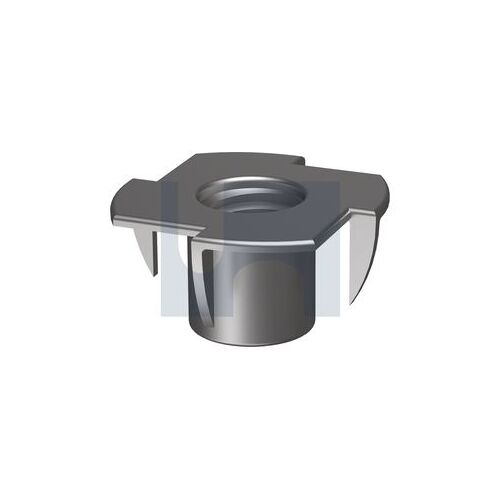 Zinc Tee Nut 4 Prong 3/16UNC