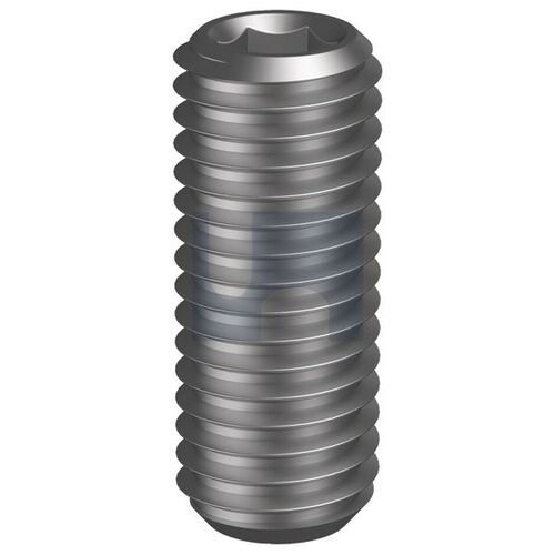 Plain Socket Grub Screw Plain Point 3/4UNCx5/8