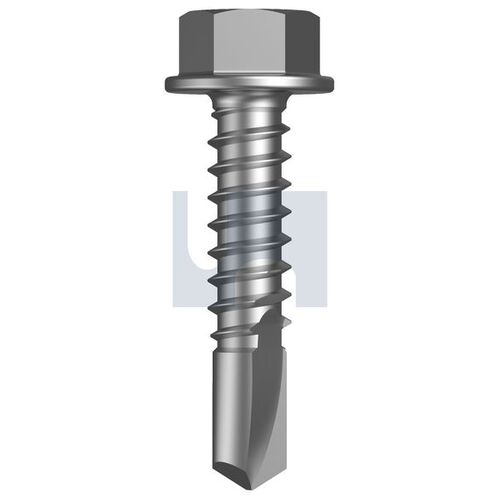 Bimetal- Grade 316 Metal Std Hex SDS 12-14X25