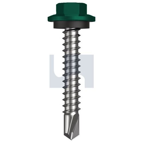 Class 4 Cottage Green (Permanent) Hex Metal SDS Seal SDS 12-14X35