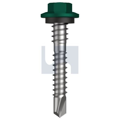 Class 4 Cottage Green (Permanent) Metal Seal Xgrip Hex SDS 12-14X37