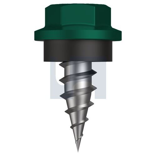 Class 4 Cottage Green (Permanent) Needle Pt Seal Hex 8-15X12