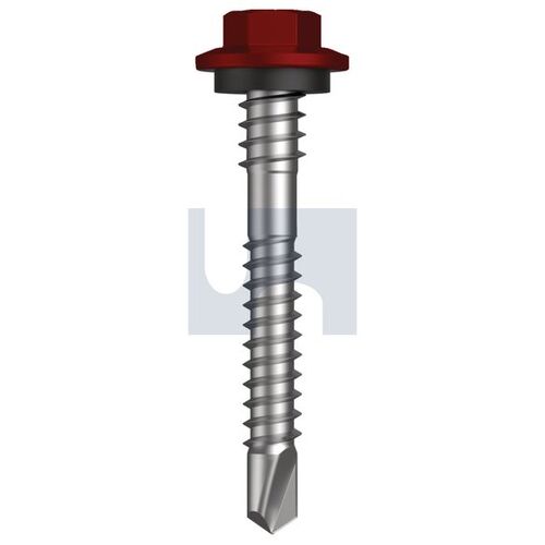 Class 4 Manor Red (Scoria) Metal Seal Xgrip Hex SDS 12-14X43