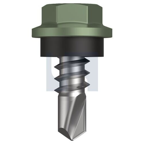 Class 4 Pale Eucalypt (Mist Green) Hex Metal SDS Seal SDS 8-18X12