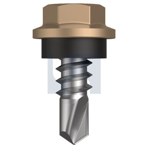 Class 4 Pale Terracotta Hex Metal SDS Seal SDS 8-18X12