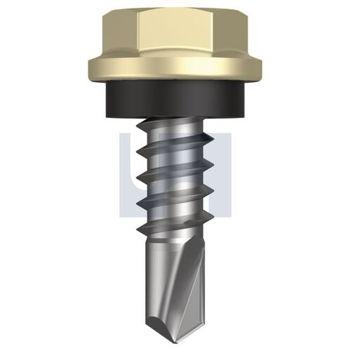 Class 4 Sandbark (Straw) Hex Metal SDS Seal SDS 10-16X16