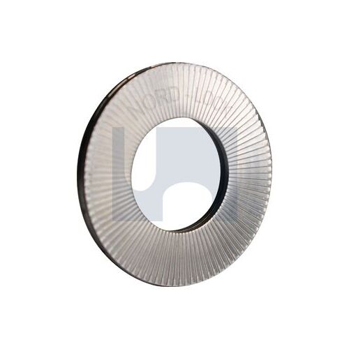 Stainless Grade 316L Nord Lock Large OD Washer 1/4