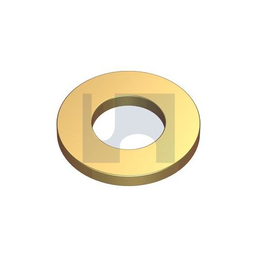 F436 Hard Zinc Yellow Washer 5/8X33.34